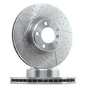 RIDEX 82B1013 Brake Disc - front axle (pair)