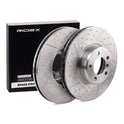 RIDEX 82B1013 Brake Disc - front axle (pair)