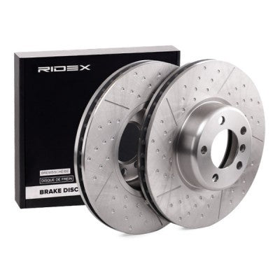 RIDEX 82B1013 Brake Disc - front axle (pair)