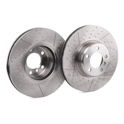 RIDEX 82B1013 Brake Disc - front axle (pair)