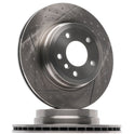 RIDEX 82B1062 Brake Disc - Rear Axle (pair)