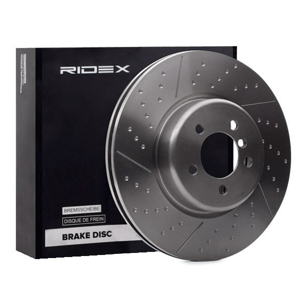 RIDEX 82B1170 Brake Disc - front axle (pair)