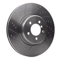 RIDEX 82B1170 Brake Disc - front axle (pair)