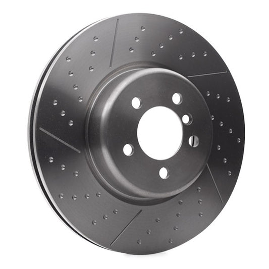 RIDEX 82B1170 Brake Disc - front axle (pair)