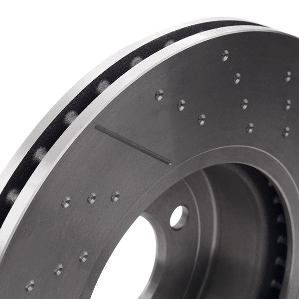 RIDEX 82B1170 Brake Disc - front axle (pair)