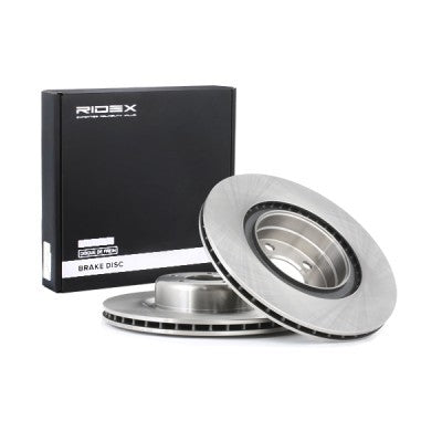 RIDEX 82B1333 Brake Disc - Rear axle (pair)