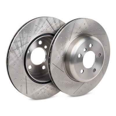 RIDEX 82B1435 Brake Disc - Rear Axle (pair)