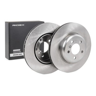RIDEX 82B1473 Brake Disc - Rear Axle (pair)