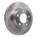 RIDEX 82B2520 Brake Disc - Front Axle (pair)