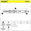 RIDEX 83B0119 Brake Hose
