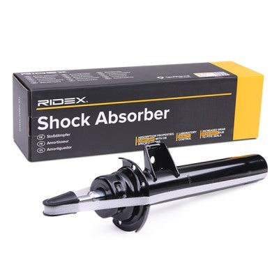 RIDEX 854S0249 Shock Absorber front axle Left