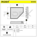 RIDEX 8A1636 Air Filter
