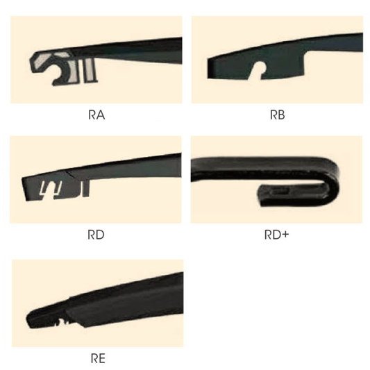 AISIN Rear Wiper Blade 16"