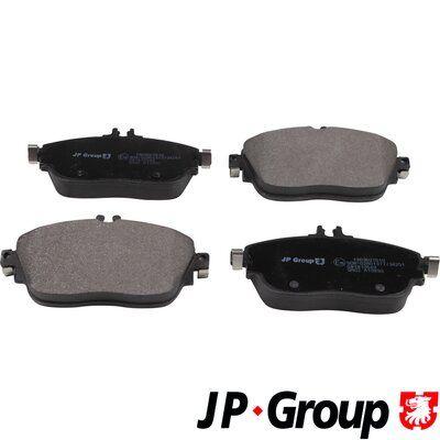 JP GROUP 1363607010 Brake pad set front axle - for Mercedes-Benz