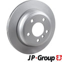 JP GROUP 1463205600 Brake Disc Rear axle (Pair) - for BMW