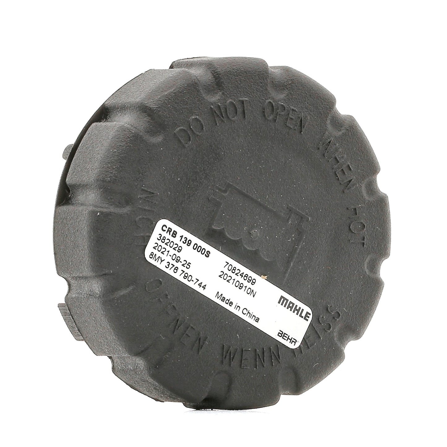 MAHLE CRB 139 000S Expansion tank cap