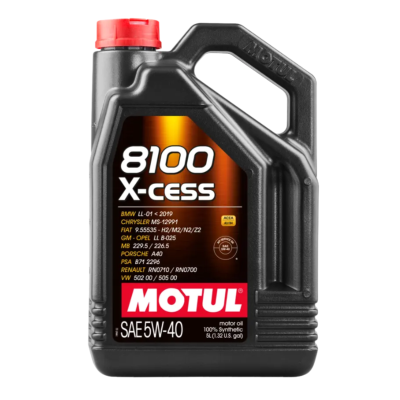 Motul Motor Oil 8100 X-CESS 5W-40 (Full Synthetic) / 5L