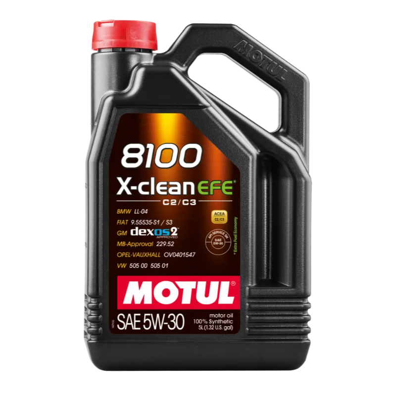 Motul Motor Oil 8100 X-CLEAN EFE 5W-30 (Full Synthetic) / 5L – CarParts.mu