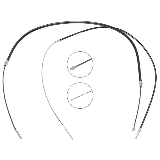 RIDEX 124C1098 Hand brake cable for BMW 5 Series