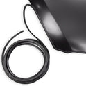 RIDEX 2057D0007 Door Seal  Metal, PVC