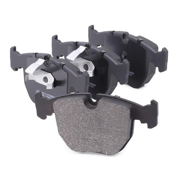 RIDEX 402B0100 Brake pad set Front axle - for BMW