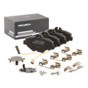 RIDEX 402B0119 Brake pad set Front axle- for Mercedes-Benz