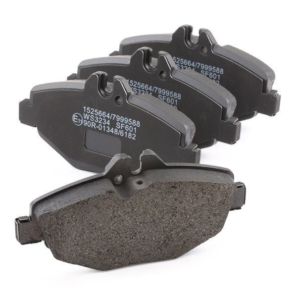 RIDEX 402B0119 Brake pad set Front axle- for Mercedes-Benz