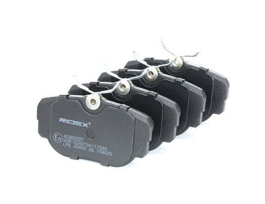 RIDEX 402B0227 Brake pad set