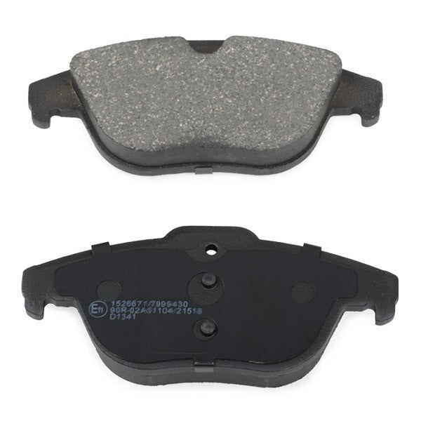 RIDEX 402B0245 Brake Pad Set for Mercedes - Rear axle
