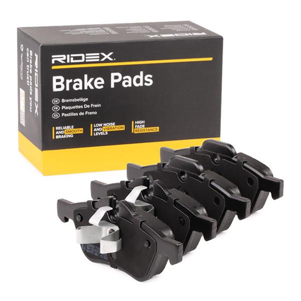 RIDEX 402B0250 Brake pad set