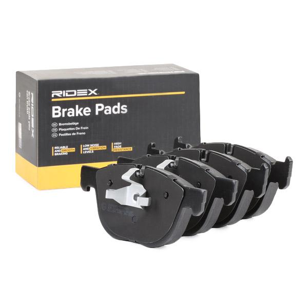 RIDEX 402B0320 Brake pad set Front axle - for BMW