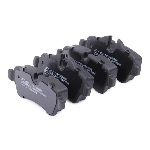RIDEX 402B0327 Brake pad set