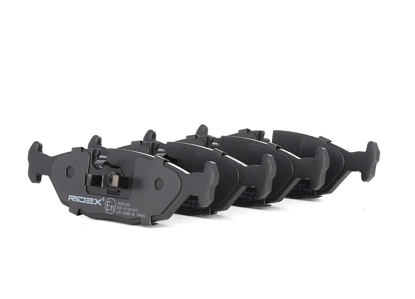 RIDEX 402B0348 Brake pad set