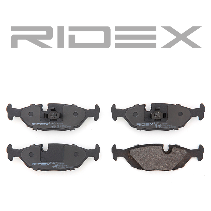 RIDEX 402B0348 Brake pad set