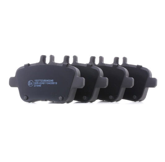 RIDEX 402B0631 Brake Pad Set for Mercedes - Rear axle