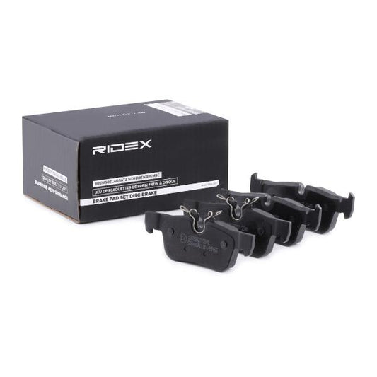 RIDEX 402B1072 Brake pad set Rear axle - for BMW