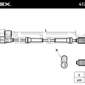 RIDEX 412W0012 ABS sensor