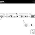 RIDEX 412W0036 ABS sensor