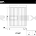 RIDEX 424I0132 Pollen filter - for Honda CRZ