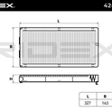 RIDEX 424I0134 Pollen filter