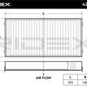 RIDEX 424I0205 Pollen filter