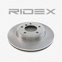 RIDEX 82B0029 Brake Disc Front axle (pair) - for BMW
