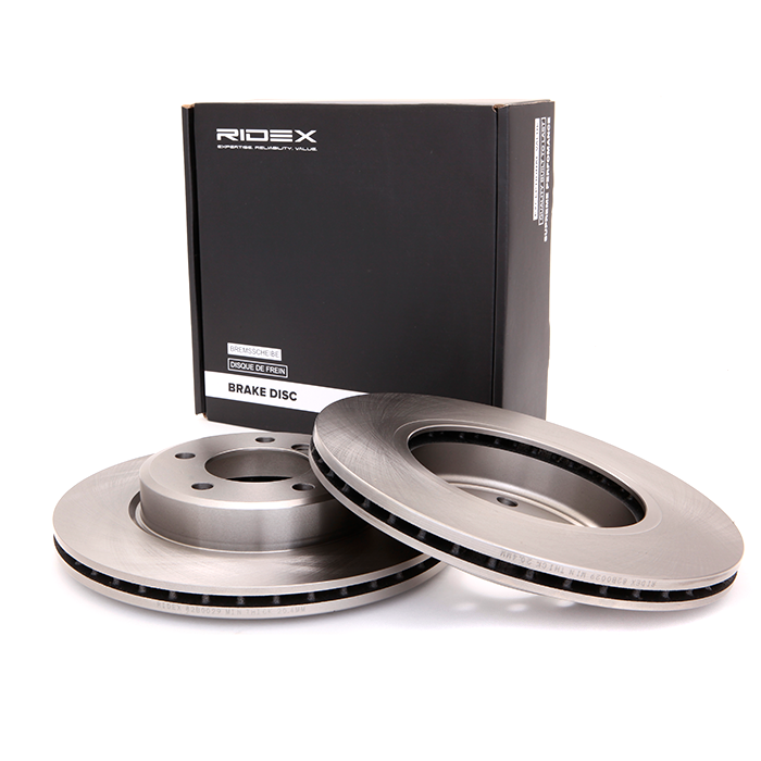 RIDEX 82B0029 Brake Disc Front axle (pair) - for BMW