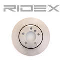 RIDEX 82B0029 Brake Disc Front axle (pair) - for BMW