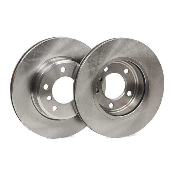 RIDEX 82B0029 Brake Disc Front axle (pair) - for BMW