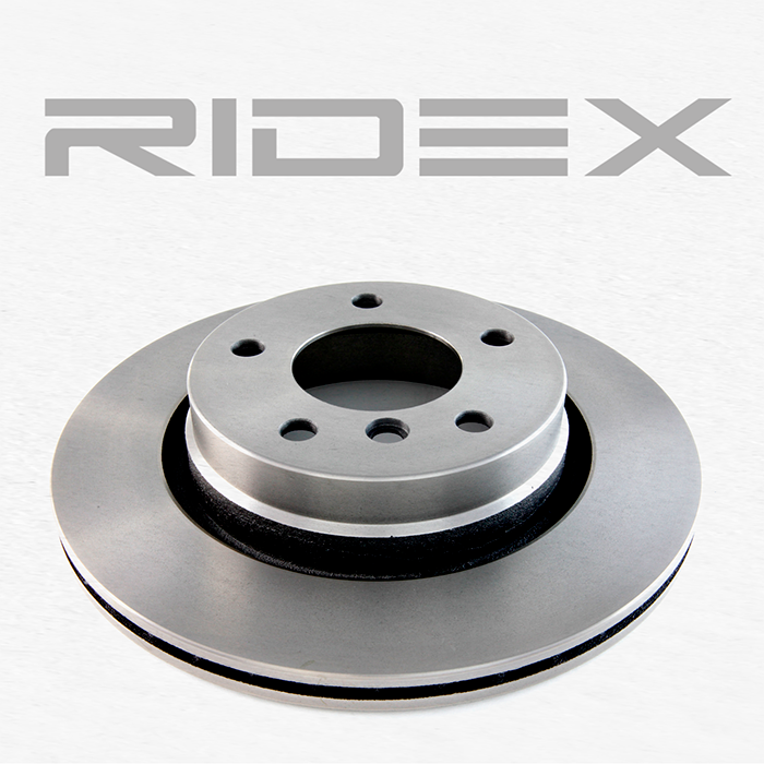 RIDEX 82B0033 Brake Disc Rear Axle (pair) - for BMW