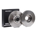 RIDEX 82B0112 Brake Disc - front axle (pair)