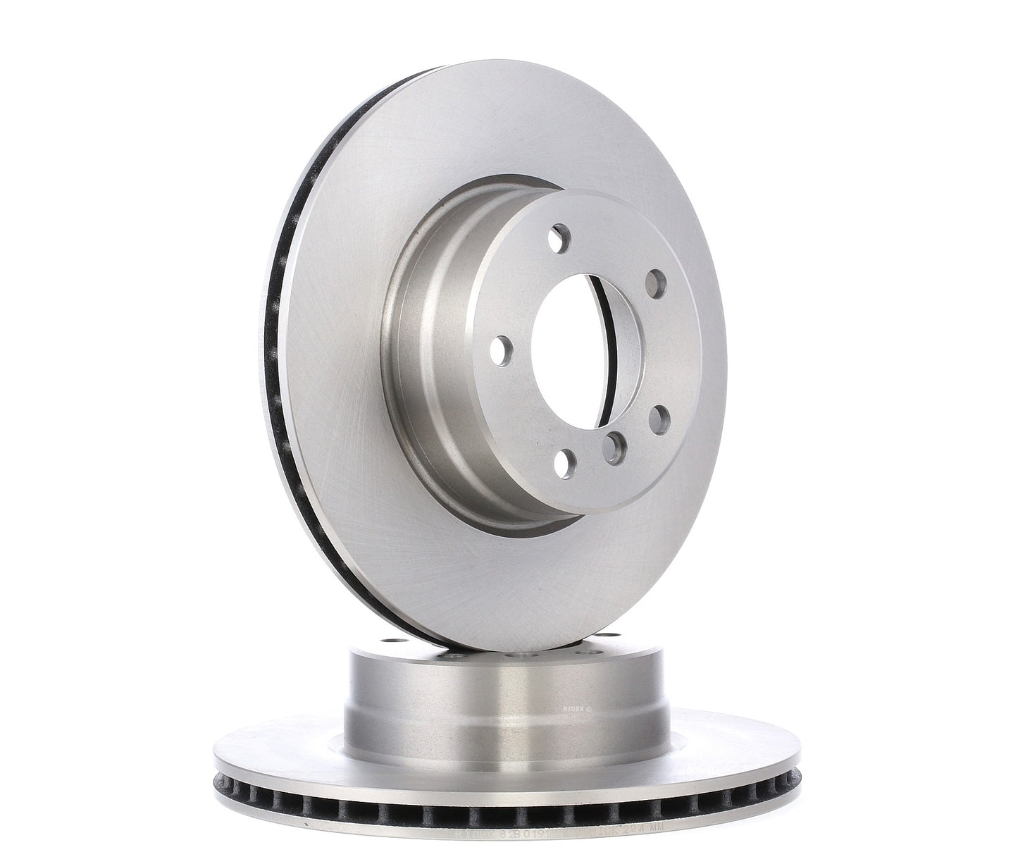 RIDEX 82B0191 Brake Disc - front axle (pair)