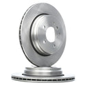 RIDEX 82B0196 Brake Disc - rear axle (pair)