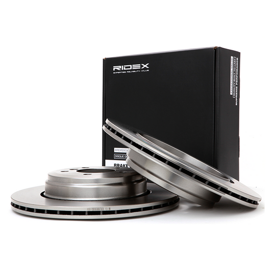 RIDEX 82B0196 Brake Disc - rear axle (pair)